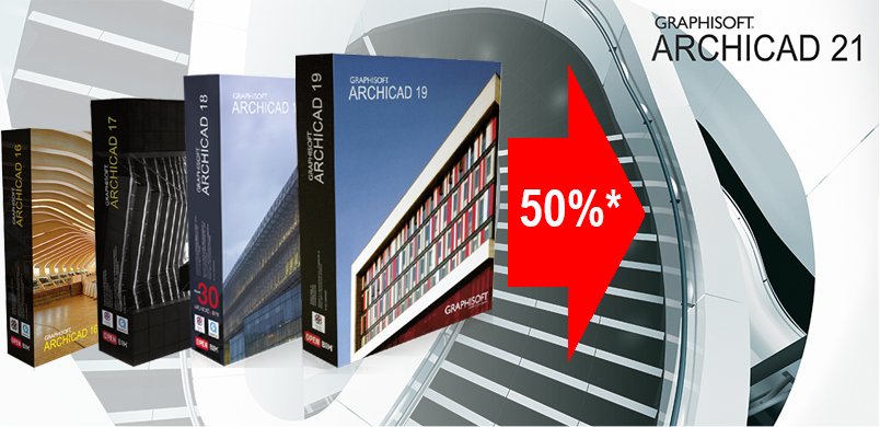 Новый ARCHICAD 21 со скидкой 50%! - интернет-магазин SoftOnline